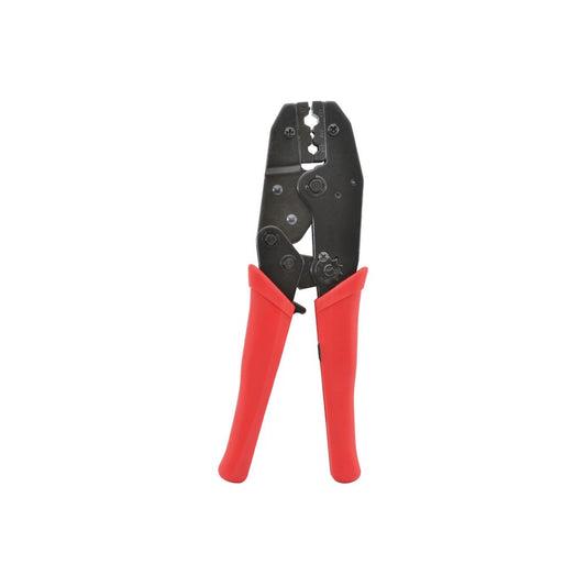 Ratchet-Action Coaxial Crimping Pliers