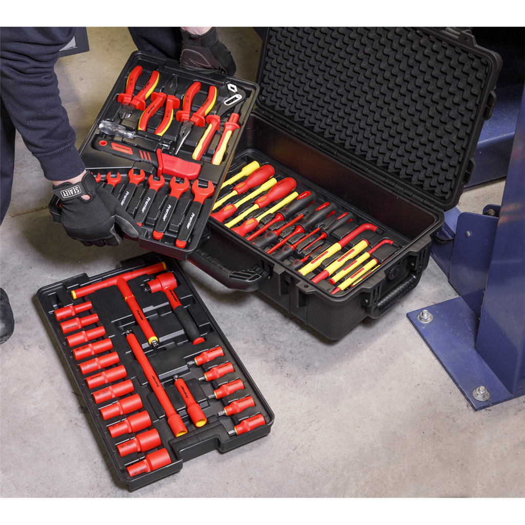 1000V Insulated Tool Kit 3/8"Sq Drive 50pc