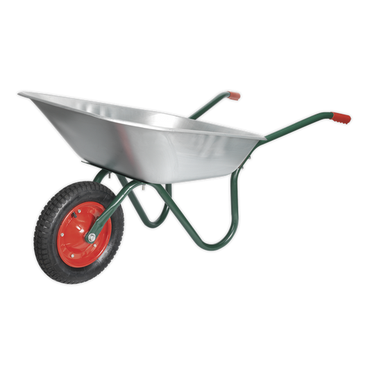 Wheelbarrow 65L Galvanized