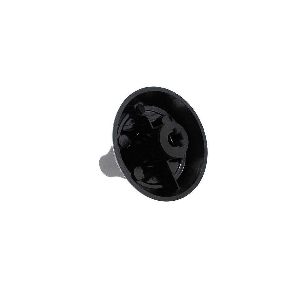 Knob Energy Regulat. Black for Hotpoint Cookers and Ovens