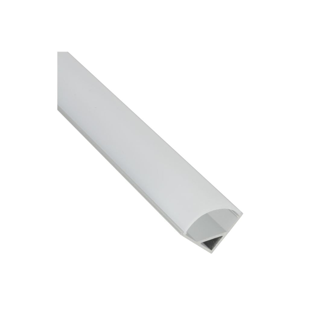 Aluminium LED Tape Profile - 90 Degree Arc - 2m - AL2-A1616