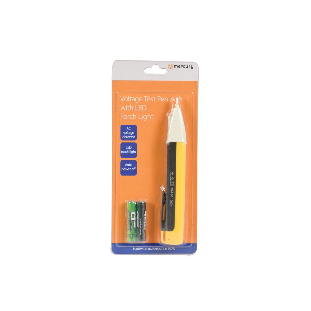 Voltage Test Pen with LED Torch Light