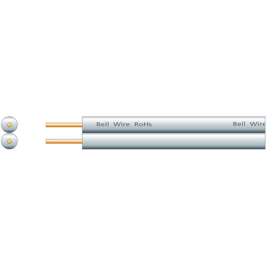 Figure 8 Bell Wire - Fig.8 Cable CCS White 100m