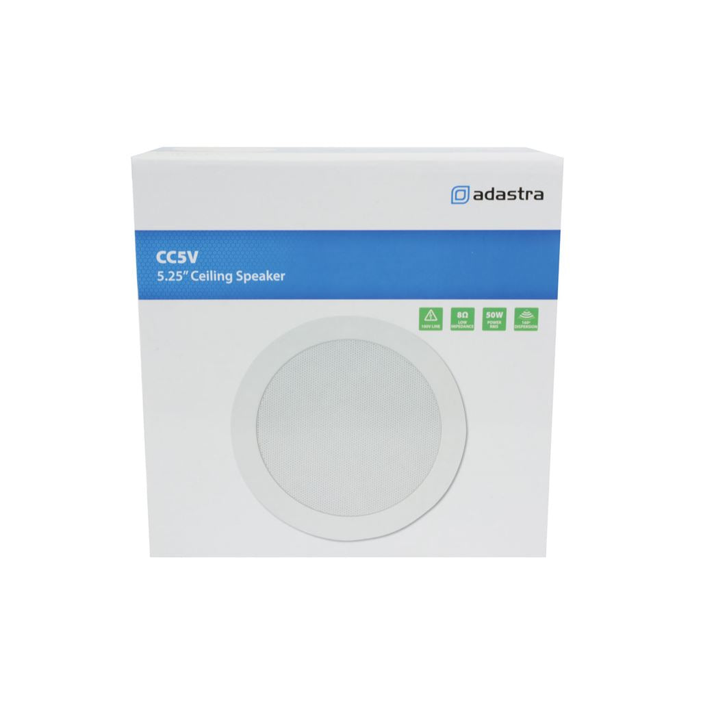 CC Series 2 Way 100V Ceiling Speakers - CC5V with Control 5.25 Inch