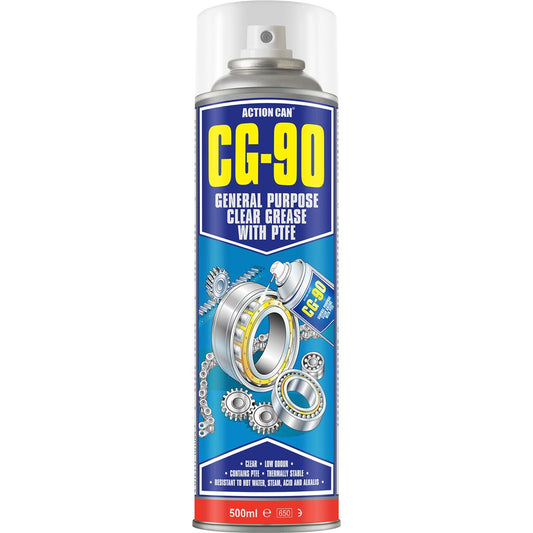 CG-90 General Purpose Clear Grease With PTFE 500ML