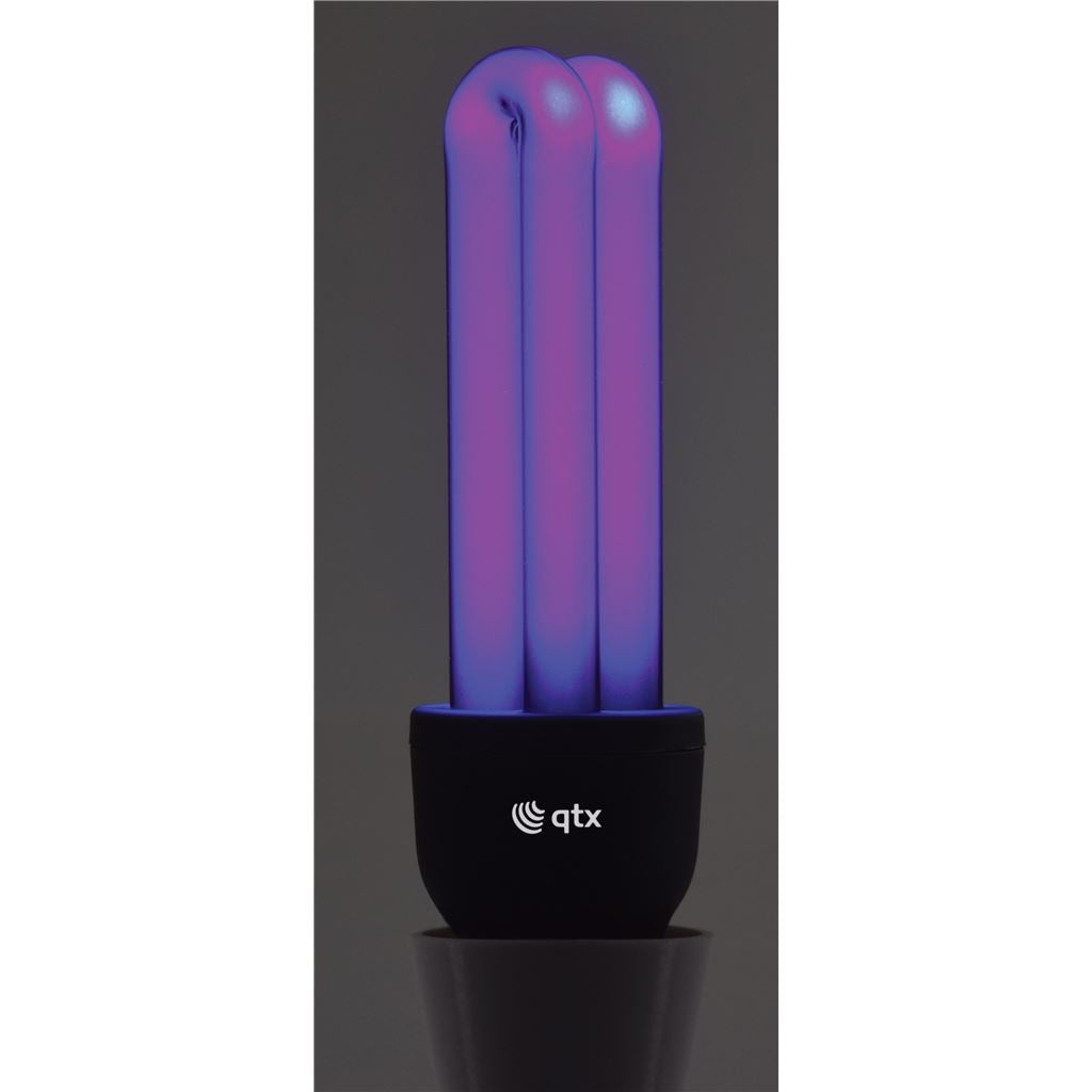 Black Light UV Energy Saving Bulbs - Low B22 15W