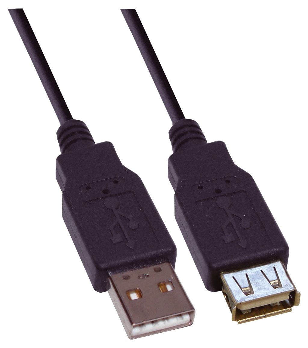 USB Male A to USB Female A Lead