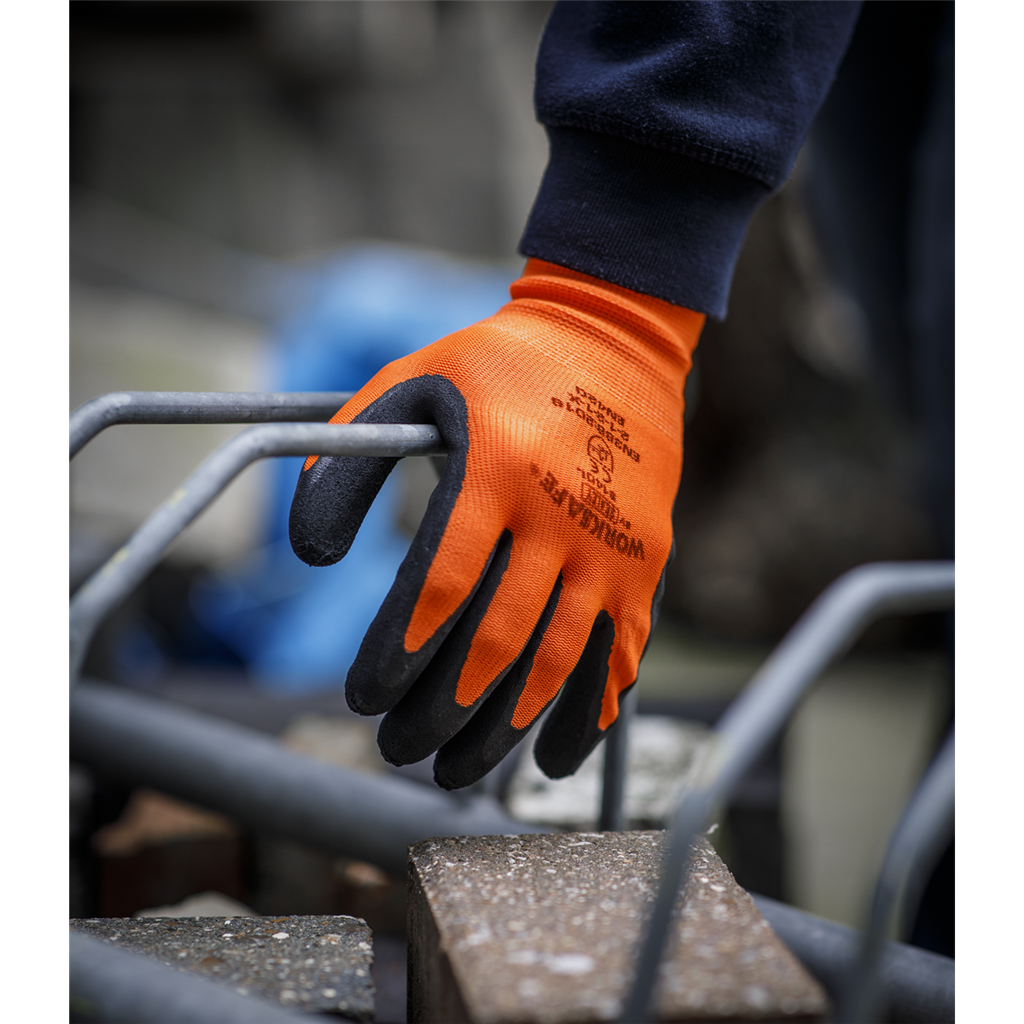 Foam Latex Gloves (Large) - Pair