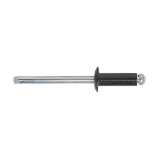 Aluminium Rivet Black Standard Flange 4 x 10mm Pack of 200