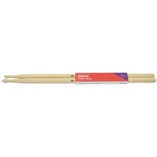 Maple Drum Sticks - 1 Pair - 5BN - M5BN