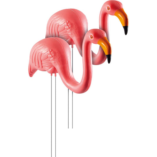 St Helens Home and Garden Pair of Flamingo Garden Ornaments