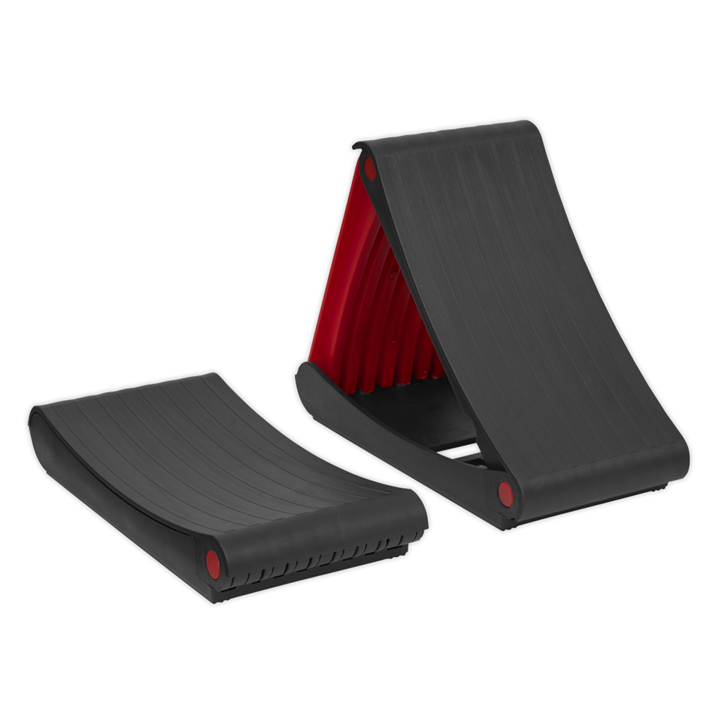 Folding Wheel Chocks - Pair