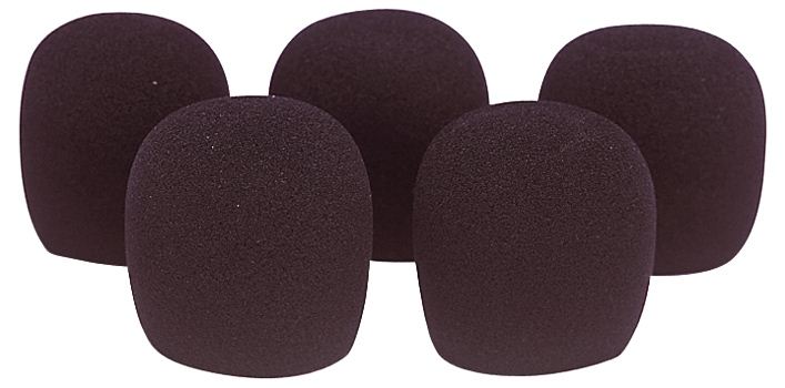 Foam Microphone Windshield 22mm Pk of 5