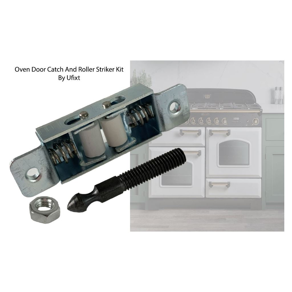 Oven Door Catch And Roller Striker Kit