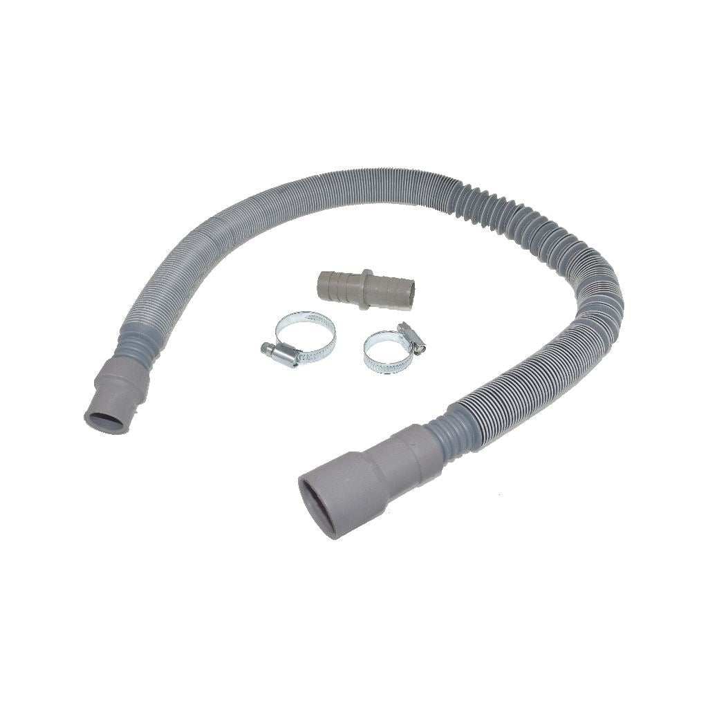 Universal Washing Machine Dishwasher Drain Outlet Hose Extension Kit 0.7-2.0 Meter Length