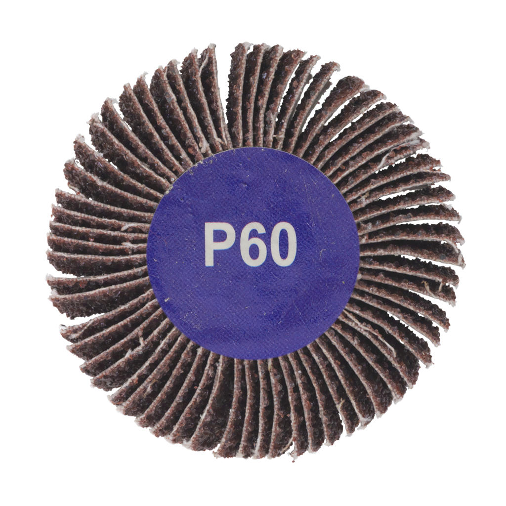Flap Wheel &#216;40 x 30mm 60Grit 6mm Shaft