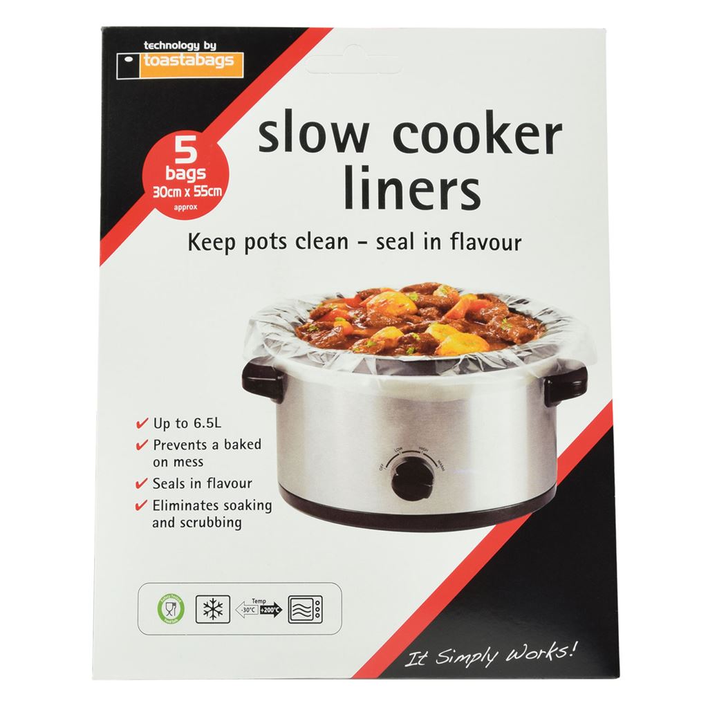 Toastabags Slow Cooker Liners - - 5 Pack - SCL5