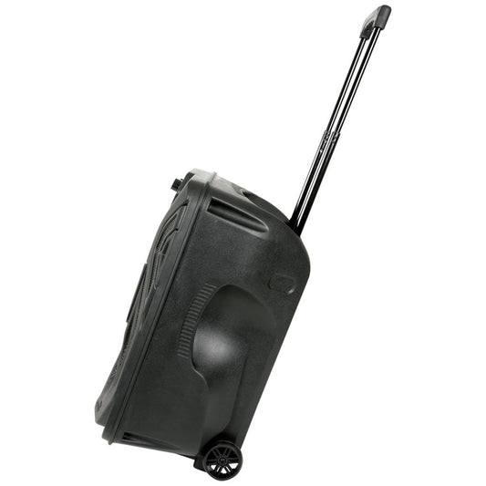 Busker PA with VHF Mics & Media Player - Busker-12 + 2 x + USB/SD/FM/BT