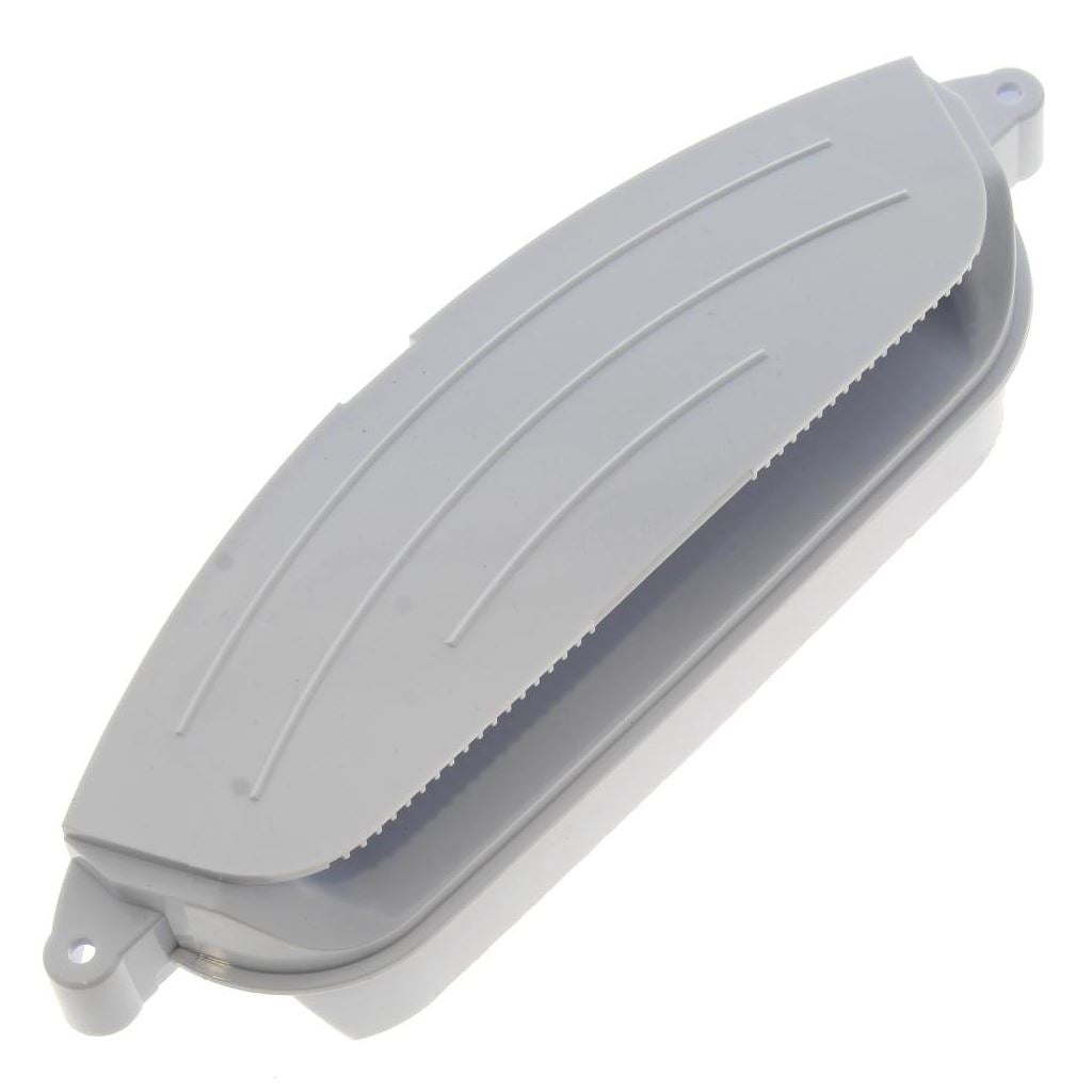 Door Handle Solid Do Or White for Hotpoint Tumble Dryers and Spin Dryers