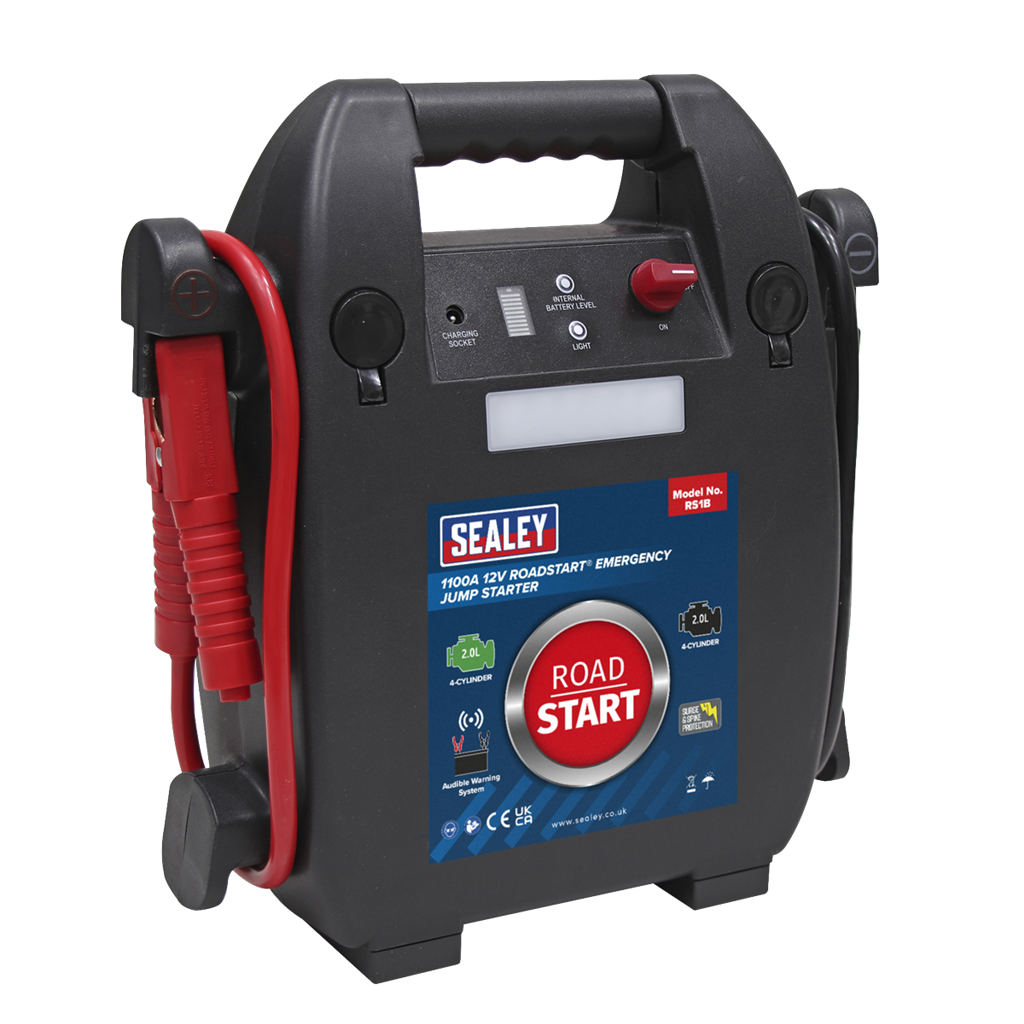 RoadStart&#174; Emergency Jump Starter 12V 2L 4-Cylinder