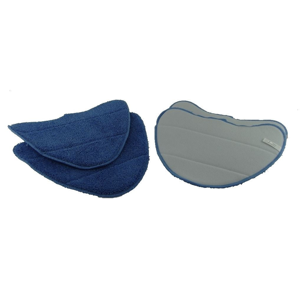 4 X Vax S2S / S6S Series Velcro Microfibre Cleaning Pads (Type 1)