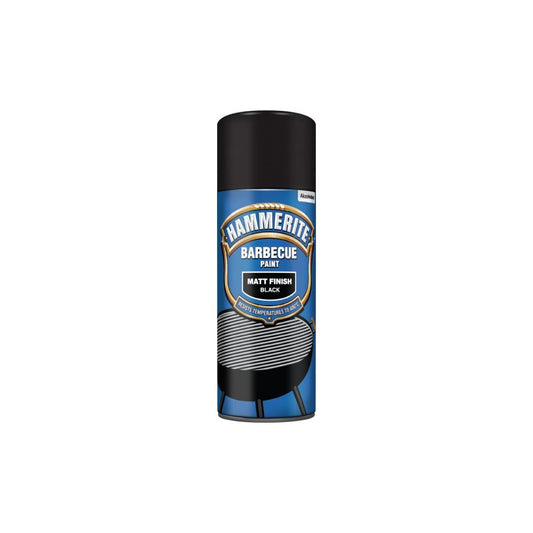 BBQ Paint Aerosol - Matt Black - 400ml