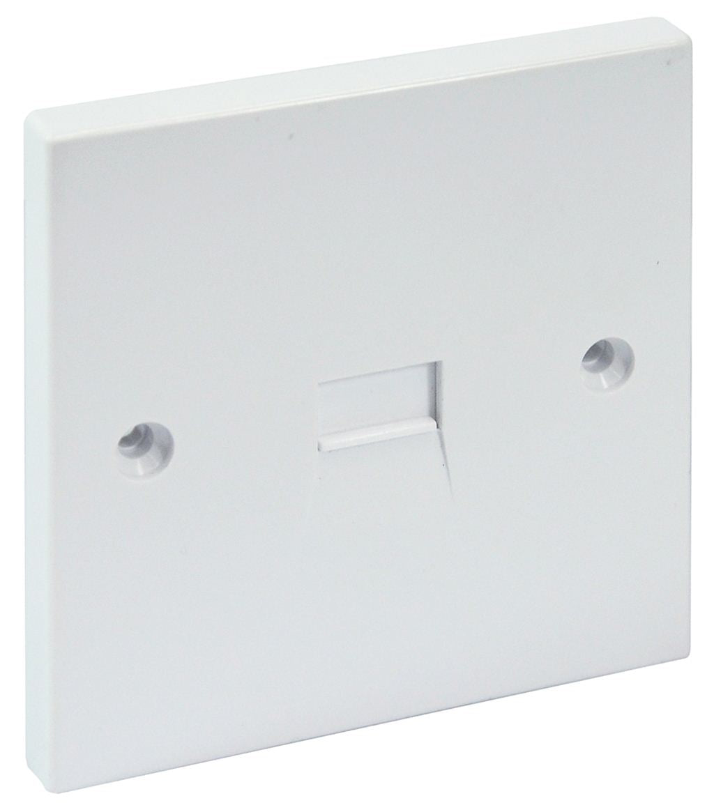 Flush Mounted 3/4A Master Telephone Socket with Screw Connections