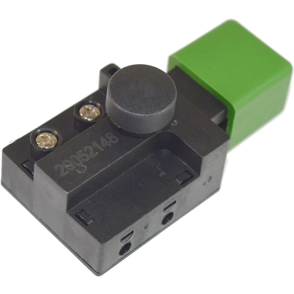 Genuine Flymo Lawnmower Green Push Button Switch