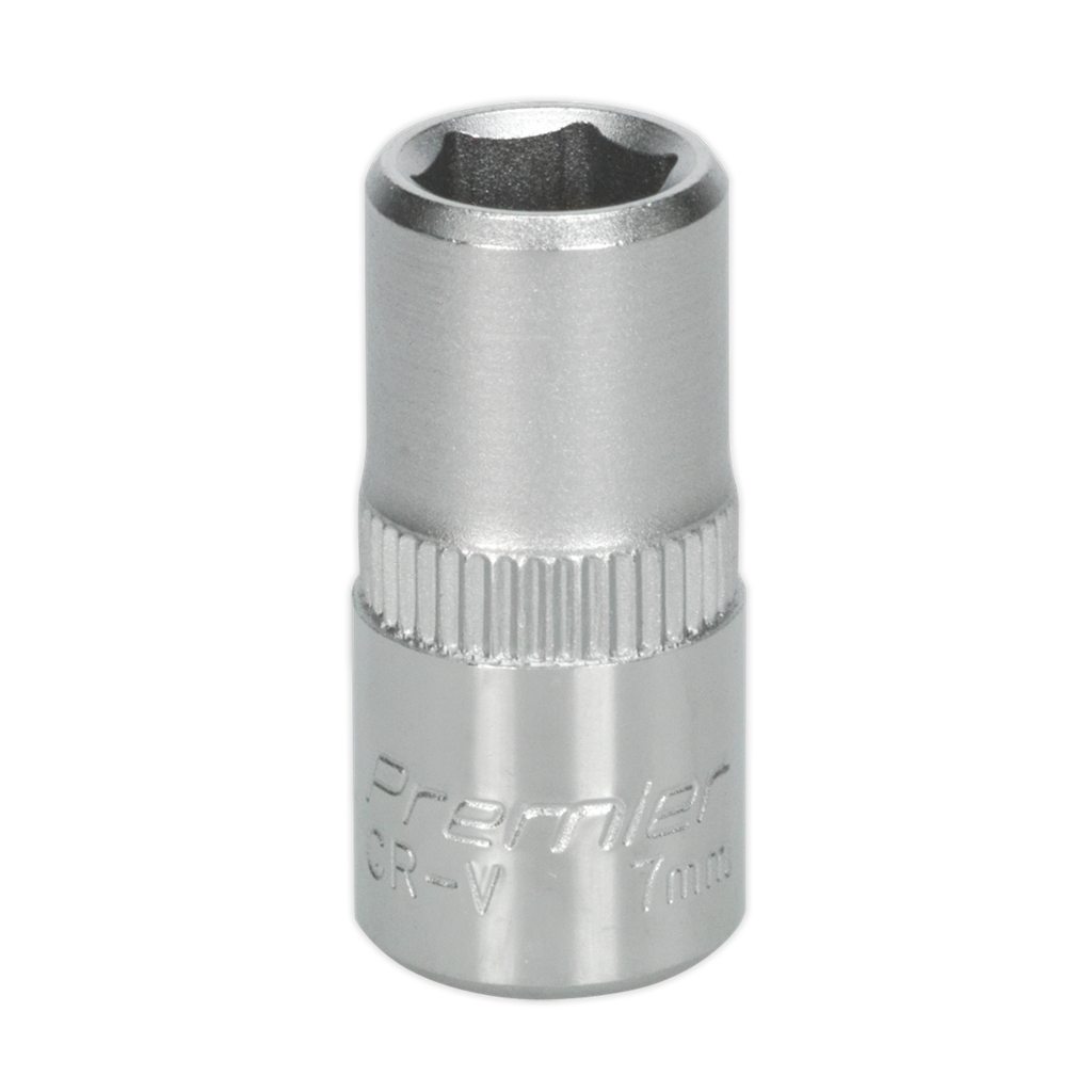 WallDrive&#174; Socket 7mm 1/4"Sq Drive