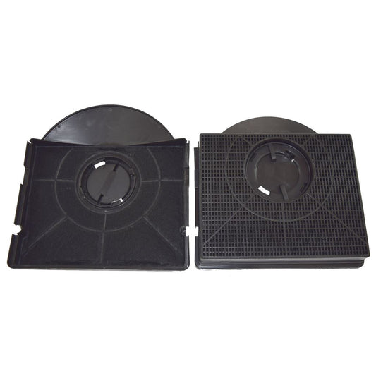 Type 303 Carbon Charcoal Cooker Hood Filter Pack of 2