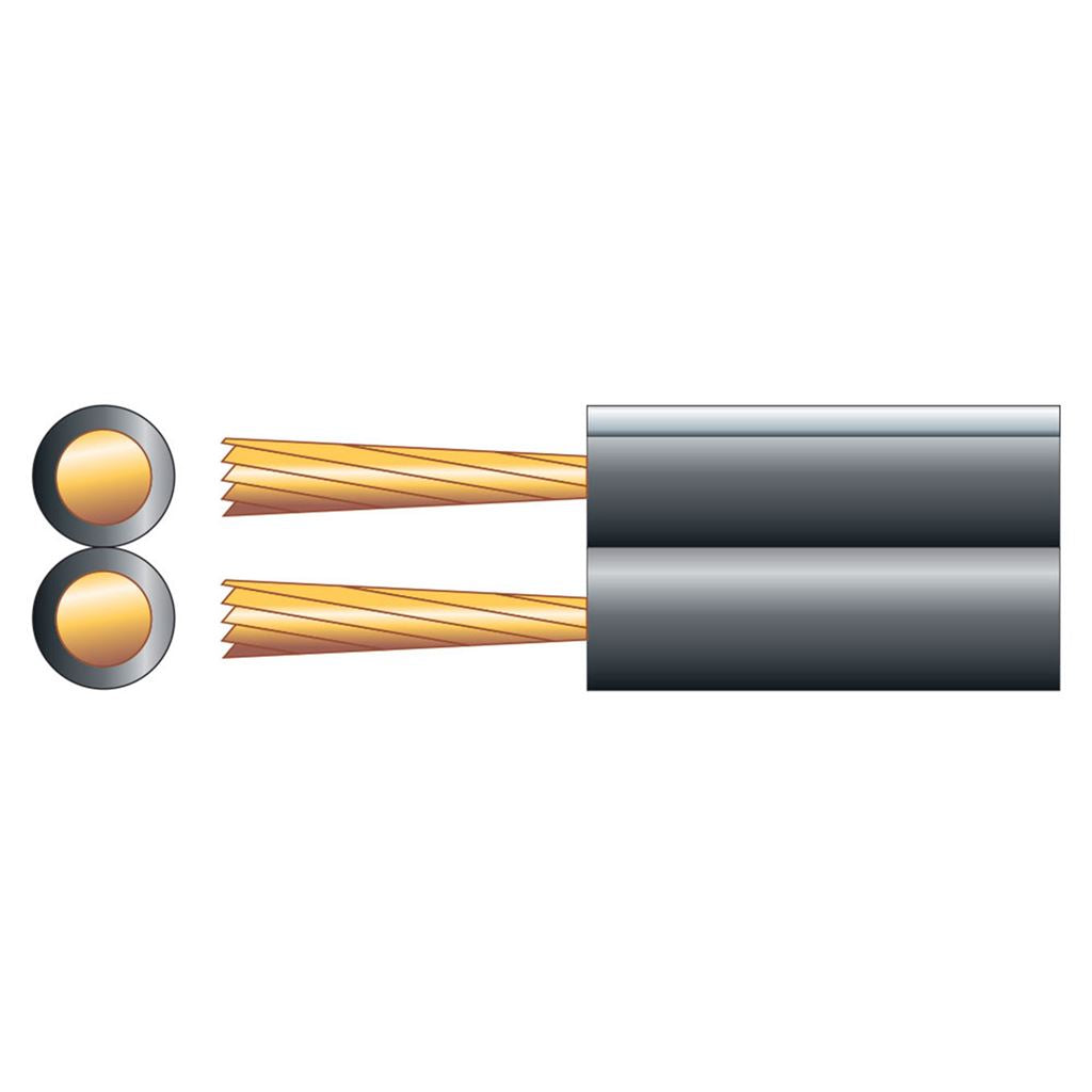 Speaker Cable High Quality Figure 8 - OFC - Cable, 2 x (42 x 0.15mm&#216;)