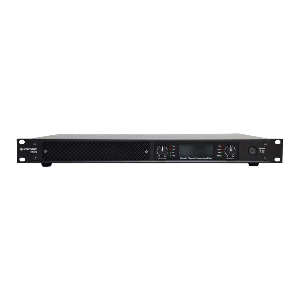 Hybrid Class-H Power Amplifiers - H1600 2x650W @ 4ohm