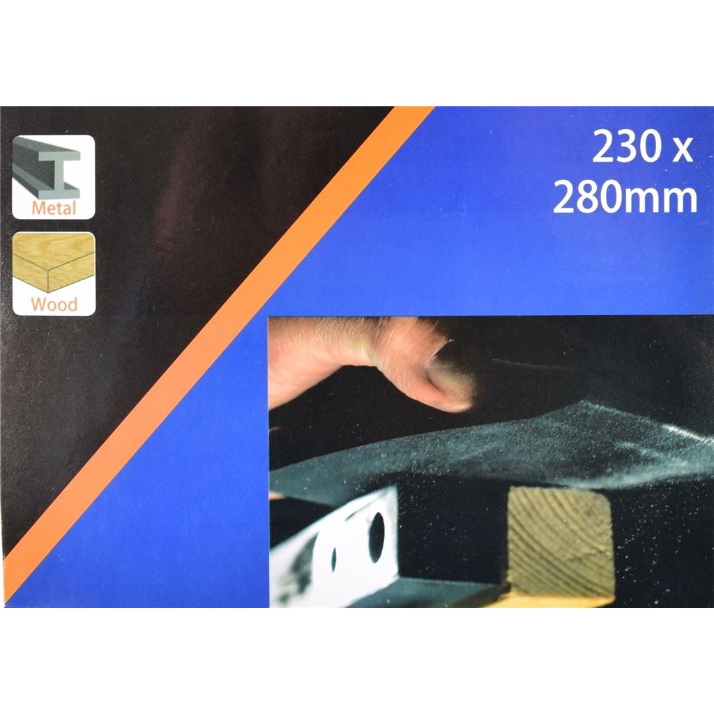 Wet & Dry Sanding Paper 230 x 280mm 400 Grit Pack of 25