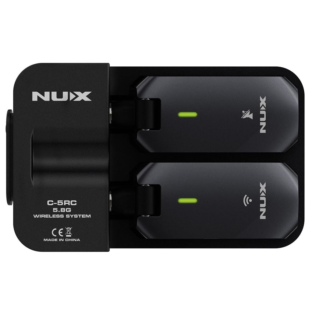 C-5RC Rechargeable Wireless Guitar Bug Set 5.8GHz