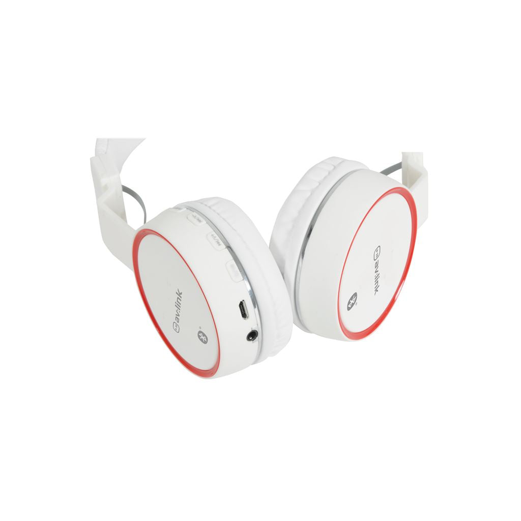 Wireless Bluetooth Headphones - White - PBH10-WHT