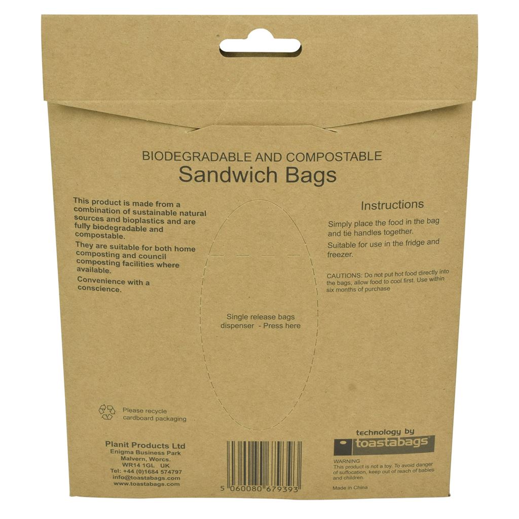 Eco Sandwich Bags - 25 Pack