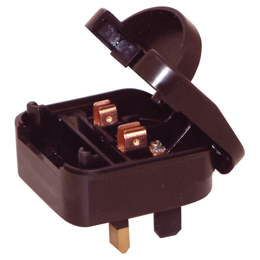 3 A Euro Converter Plug Non Earthed Schuko Euro Plug to 3 Pin UK Plug