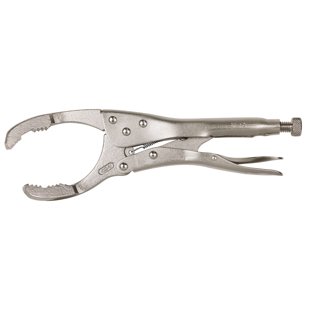 &#216;45-130mm Oil Filter Locking Pliers - Angled