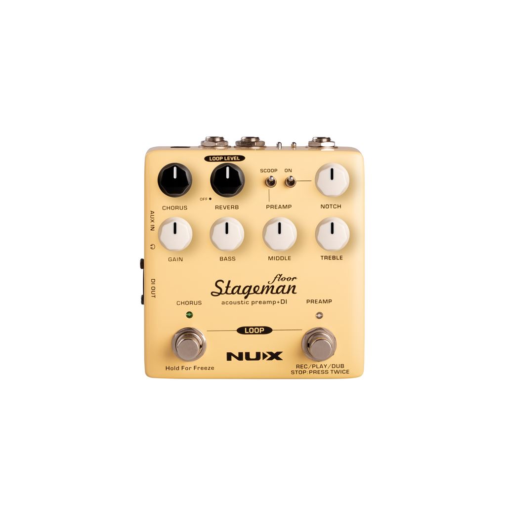 Stageman Floor Acoustic Preamp DI Pedal - NAP-5