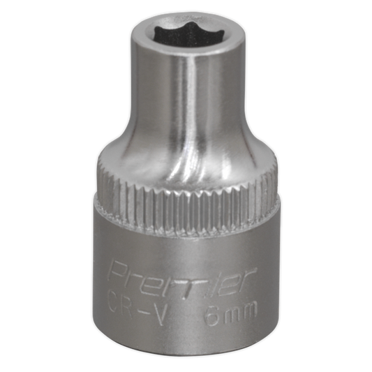 WallDrive&#174; Socket 6mm 3/8"Sq Drive