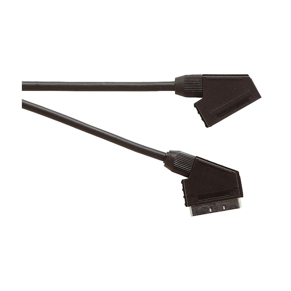 Standard Scart Plug to Scart Socket TV and Video Lead All Pins Connected