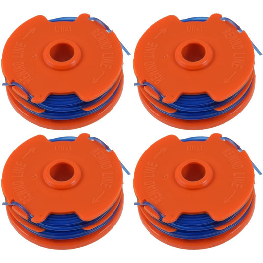 Spool & Line For Qualcast Strimmers 1.5 mm x 2 mm x 5 metre Pack of 4