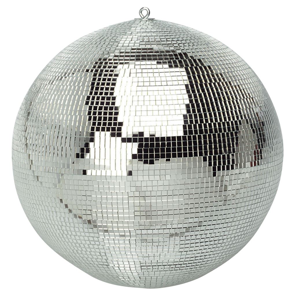 FXLab Silver Mirror Ball with Dual Hanging Points