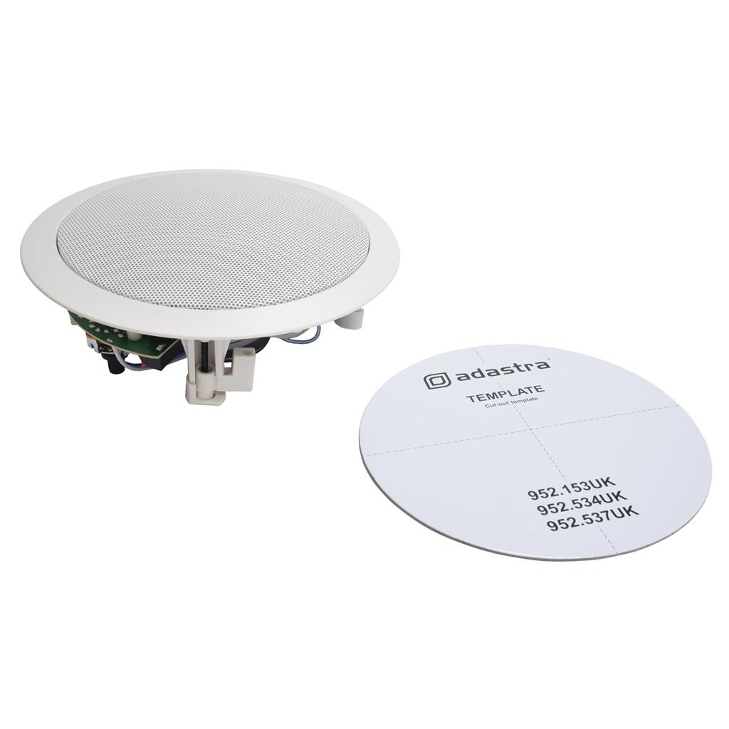 CC Series 2 Way 100V Ceiling Speakers - CC6V with Control 6.5 Inch