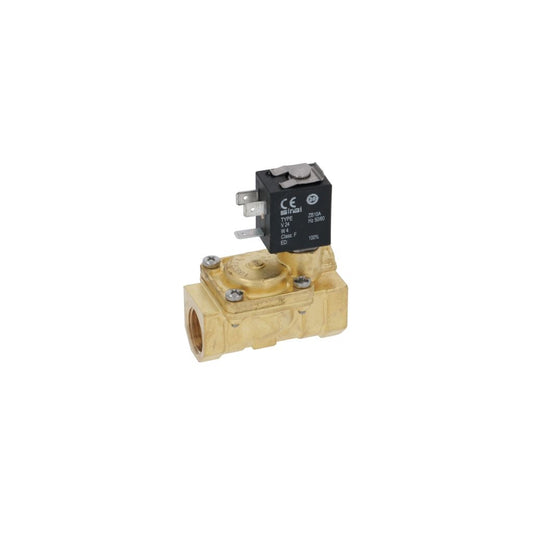 Aristarco/Comenda/Dihr/Hoonved Dishwasher Pull-through Solenoid Valve L182b01 1/2"ff 24v