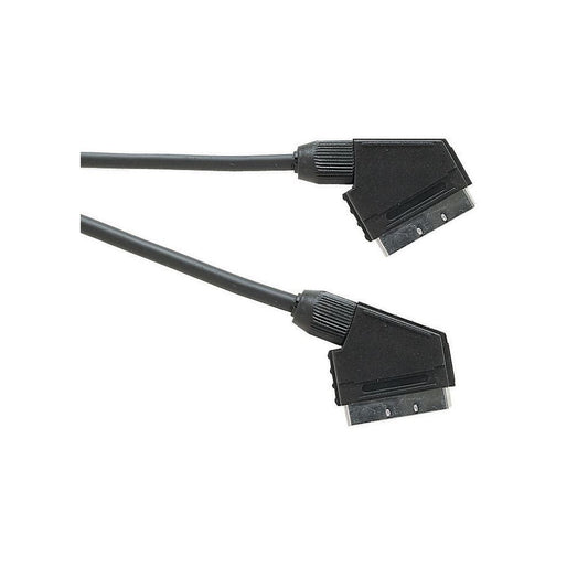 Standard Scart Plug to Scart Plug TV and Video Lead All Pins Connected