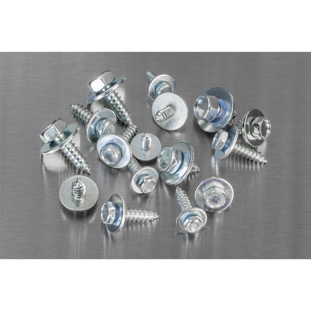 Acme Screw with Captive Washer Assortment 425pc