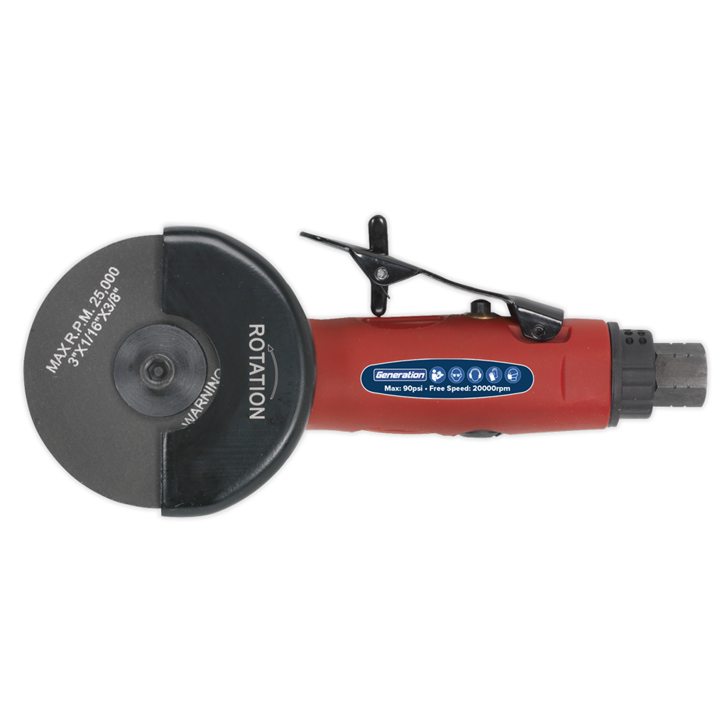 Air Cut-Off Tool &#216;75mm Straight