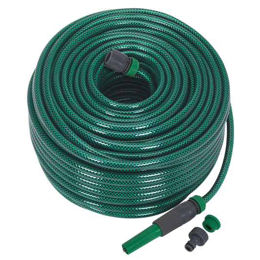 Water Hose 80m with Fittings