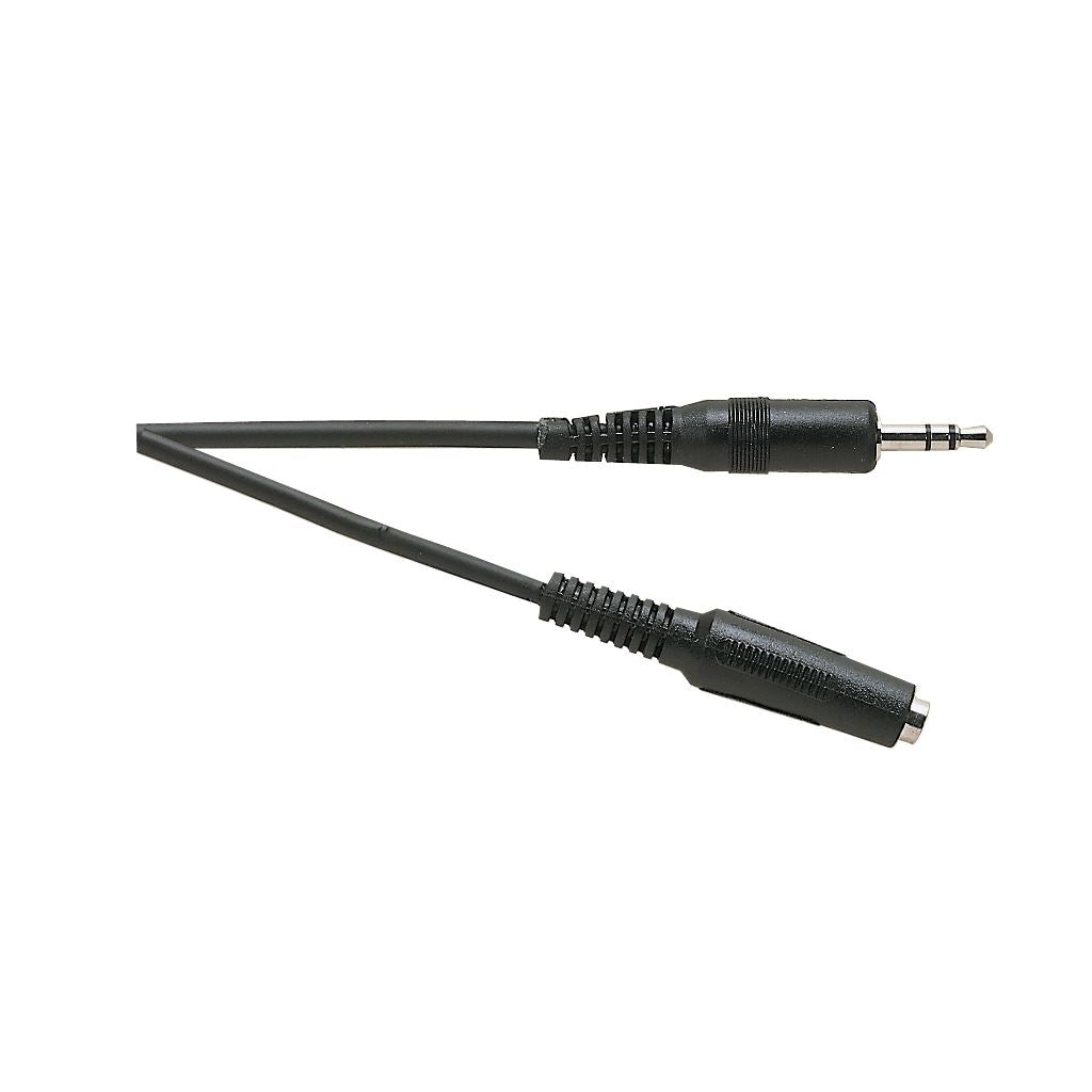 Standard 3.5 mm Stereo Jack Plug to 3.5 mm Stereo Jack Socket Lead